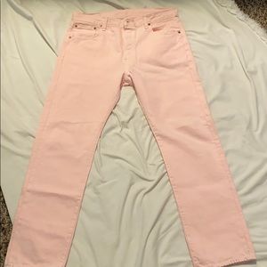 Levi’s pink denim pants